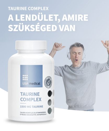 Usa medical Taurin Komplex 1500 mg kapszula 90 db