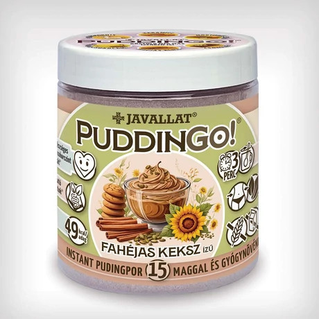 PuddinGo!® Fahéjas keksz ízű instant pudingpor 300 g 