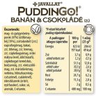 PuddinGo!® Banán és csokoládé ízű instant pudingpor 300 g 