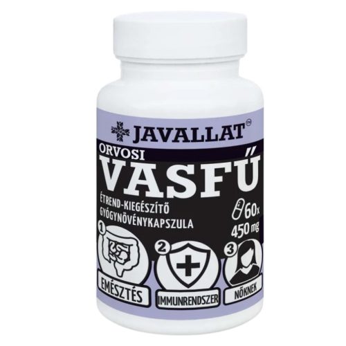 JAVALLAT Orvosi Vasfű kapszula 60 db 