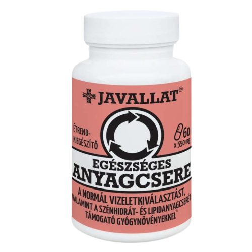 JAVALLAT Egészséges anyagcsere kapszula 60 db 
