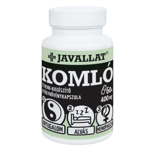 JAVALLAT Komló kapszula - 60db 