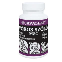 JAVALLAT Vörös Szőlő mag és héj kapszula 60 db 