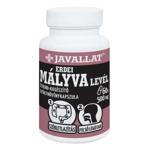 JAVALLAT Erdei mályva levél kapszula 60 db