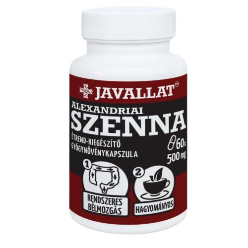JAVALLAT Alexandriai Szenna kapszula 60 db 