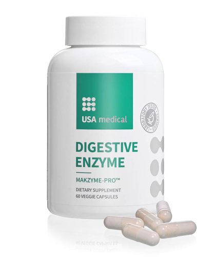 USA medical Emésztőenzim keverék kapszula DIGESTIVE ENZYME – 60 db
