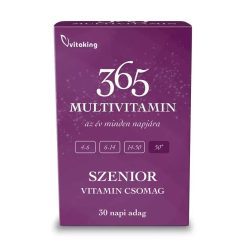 Vitaking 365 Szenior Multivitamin csomag 30 napi adag