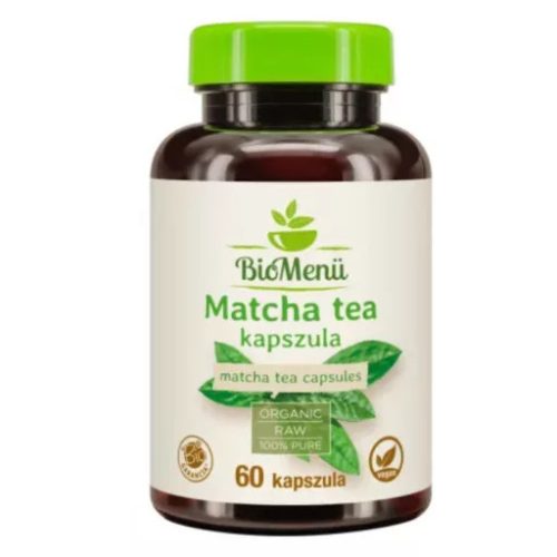 BIO Matcha tea kapszula 60db BioMenü