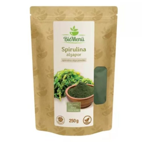 BIO Spirulina alga por 250g BioMenü