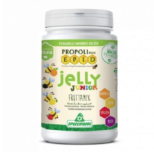 Specchiasol Jelly junior gumicukor 150g immuntámogatásra és torokfájás esetén